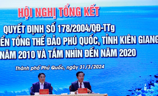 Thủ tướng: Đổi mới tư duy để phát triển Phú Quốc
